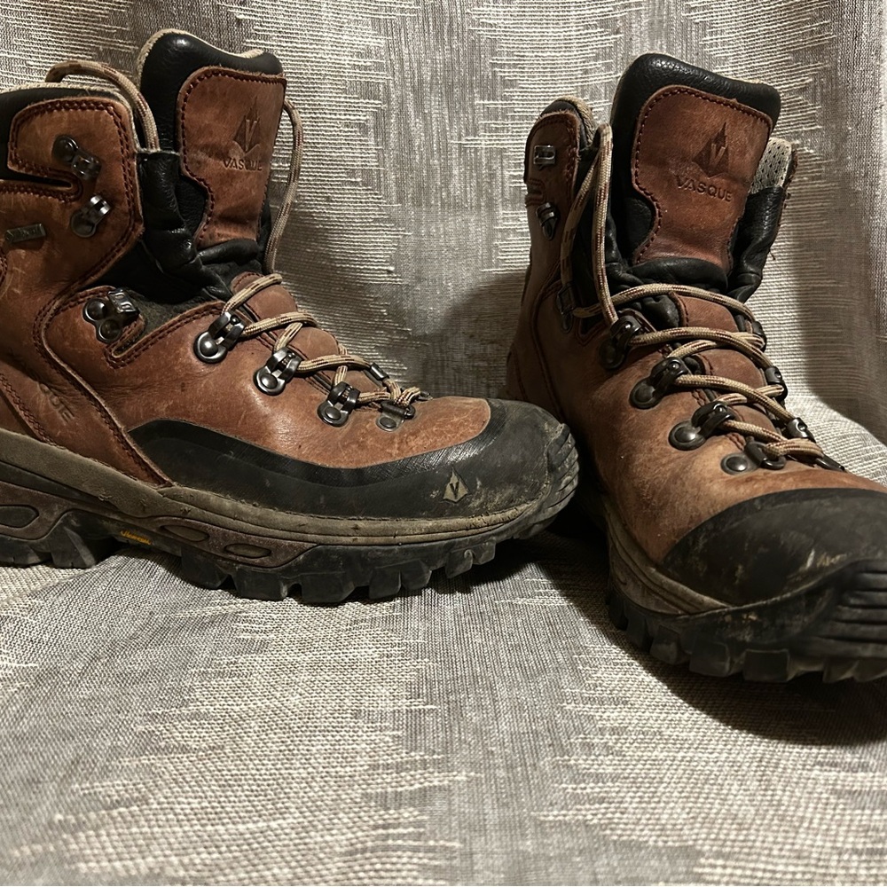 Vasque Brown Leather Hiking Boots